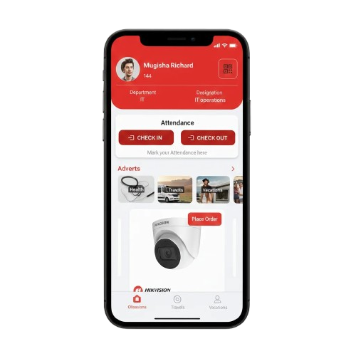 Safe Biznes Mobile QR Scanning Performance Interface